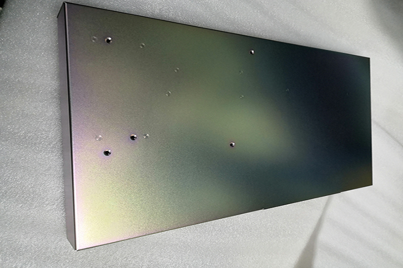 electroplated anodized enclosure