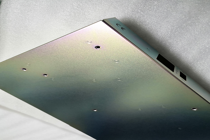 electroplated anodized enclosure